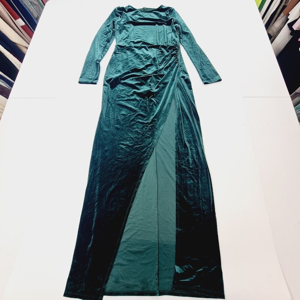 Michael Costello x REVOLVE Gregory Gown in Emerald Green XL - Picture 2 of 16
